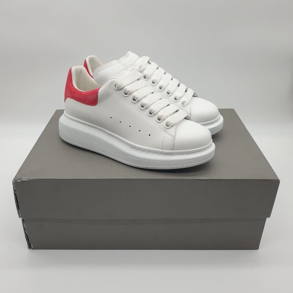 Alexander McQueen Leather Sneakers Size 37 - Picture 8 of 8